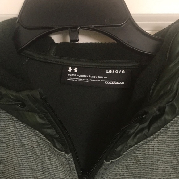 Under Armour Coldgear Zip Up Hoodie - L - Picture 2 of 8
